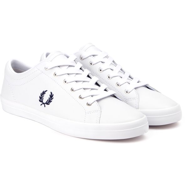 Herren Fred Perry Baseline Sneaker In Weiß | Soletrader