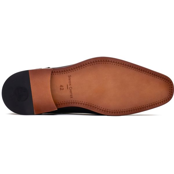 Simon Carter Mens Basset Shoes - Brown