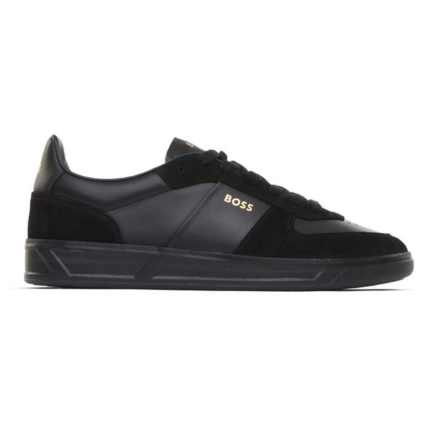 Mens Boss Brandon Sneakers In Black | Soletrader