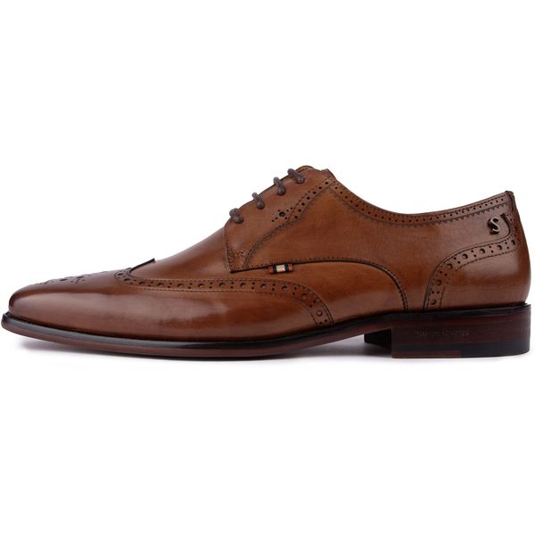 Mens Simon Carter Beagle Shoes In Tan | Soletrader display picture 3
