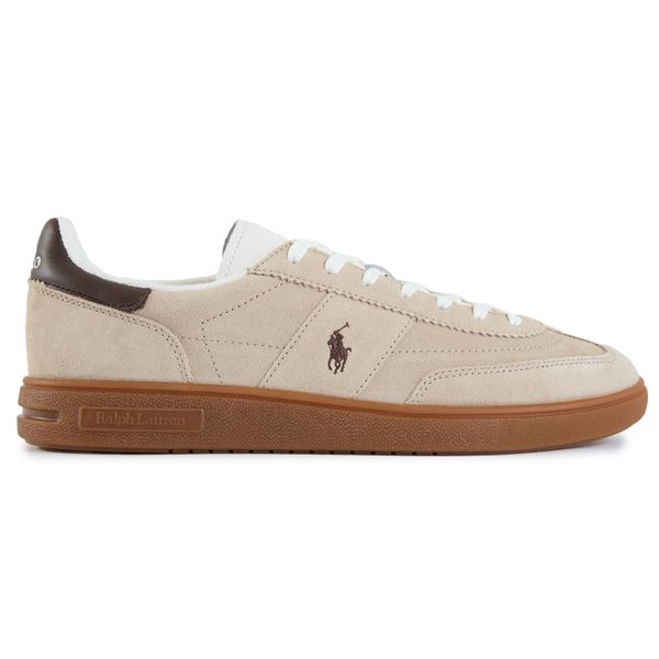 Mens Polo Ralph Lauren Bedford Sneakers In Milkshake | Soletrader