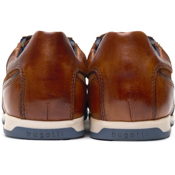 bugatti Sportieve sneakers van traagschuim en minimalistisch design, wit, 40 EU