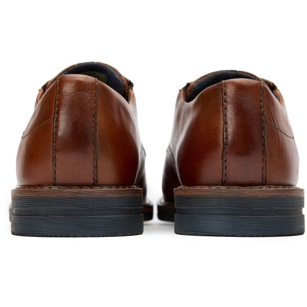 Mens Bugatti Comfort Wide Shoes In Tan | Soletrader display picture 3