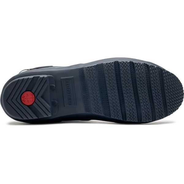 Womens Hunter Original Back Adjustable Boots In Navy | Soletrader