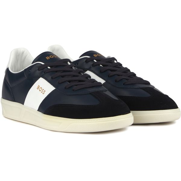 Boss Brandon_tenn Sneakers - Suède - Heren - Beige - Maat 41