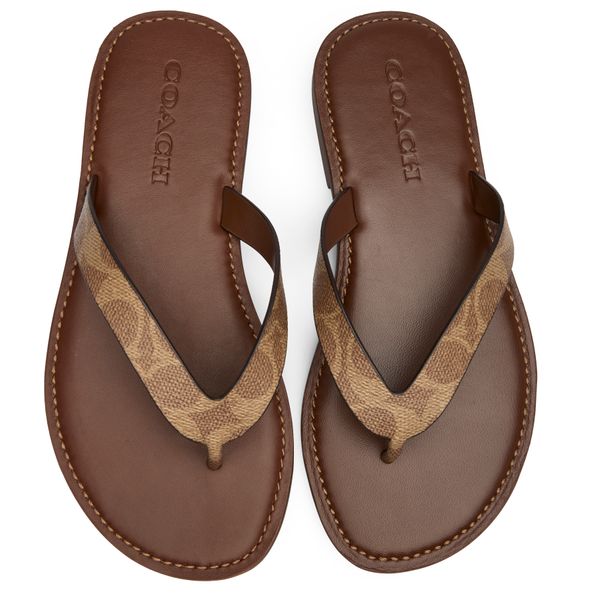 Womens Coach Brianna Sandals In Brown | Soletrader