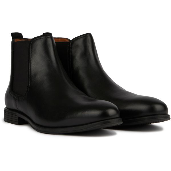 Herren Harry Hern London Barnet Stiefel In Schwarz Soletrader