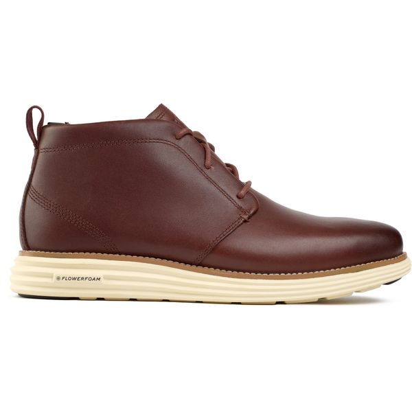 Cole Haan Men's Originalgrand Moc Toe Chukka Boots – Gray Suede, Ankle Boots Style C38739