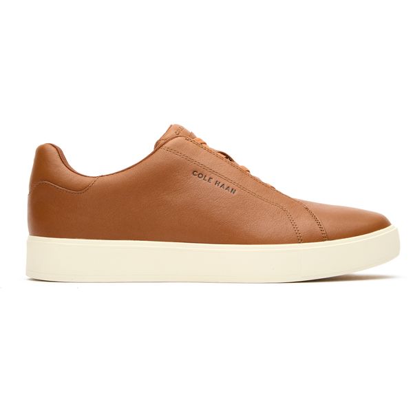 Mens Cole Haan Grand Pro Luxe Slip On Sneakers In Tan | Soletrader