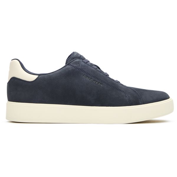 Mens Cole Haan Grand Pro Luxe Slip On Sneakers In Navy Blue | Soletrader