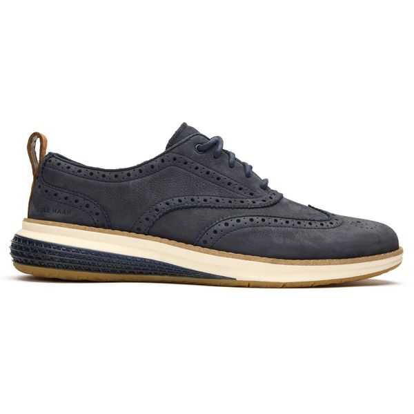 Mens Cole Haan Original Grand Energy Weave Wingtip Shoes In  display picture 1