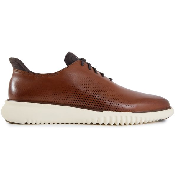 Mens Cole Haan Zero Grand Evo Laser Oxford Shoes In Tan  display picture 1