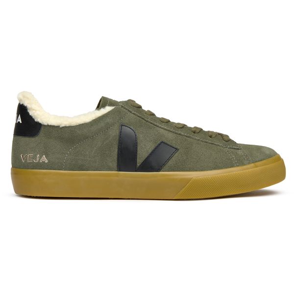 Mens Veja Campo Winter Suede Sneakers In Mud | Soletrader