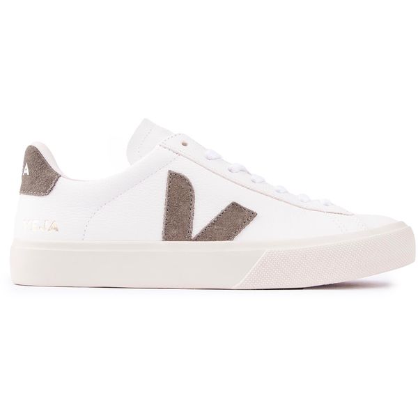VEJA｜SNEAKERS (Campo - Extra White/Kaki (CP05-02347)) Extra White Kaki Campo Sneakers | VEJA