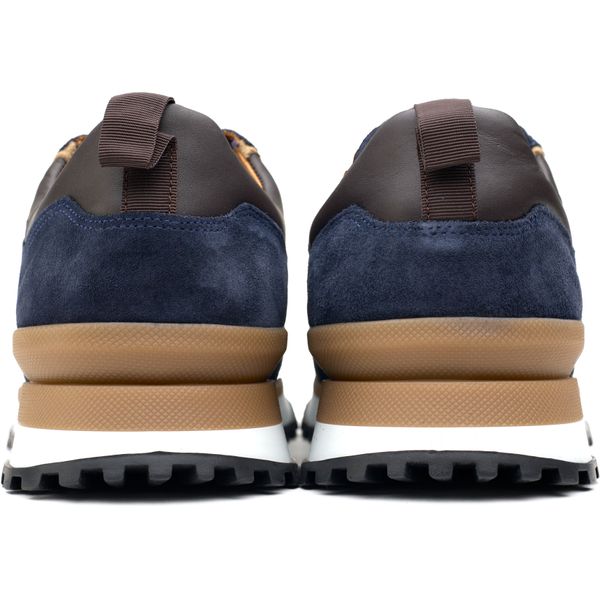 Mens Hackett London Chad Active Sneakers In Blue | Soletrader