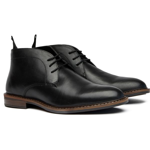 Mens Soletrader Chuck Chukka Boots In Black | Soletrader
