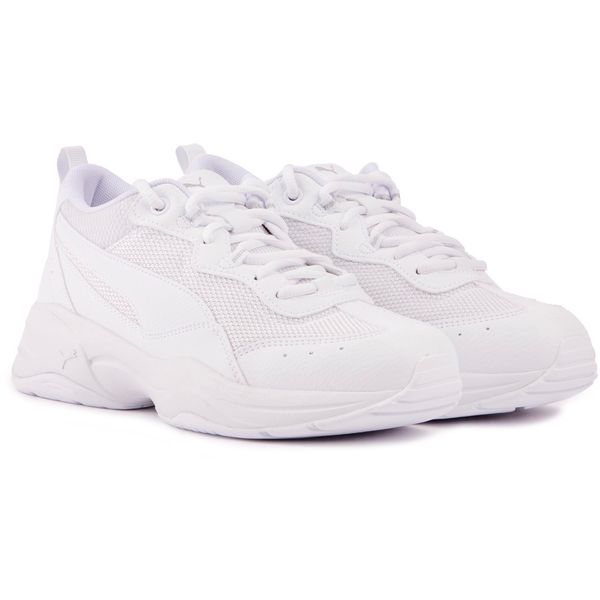 Womens Puma Cilia Sneakers In White Soletrader