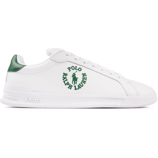 Mens Polo Ralph Lauren Heritage Circle Logo Sneakers In
