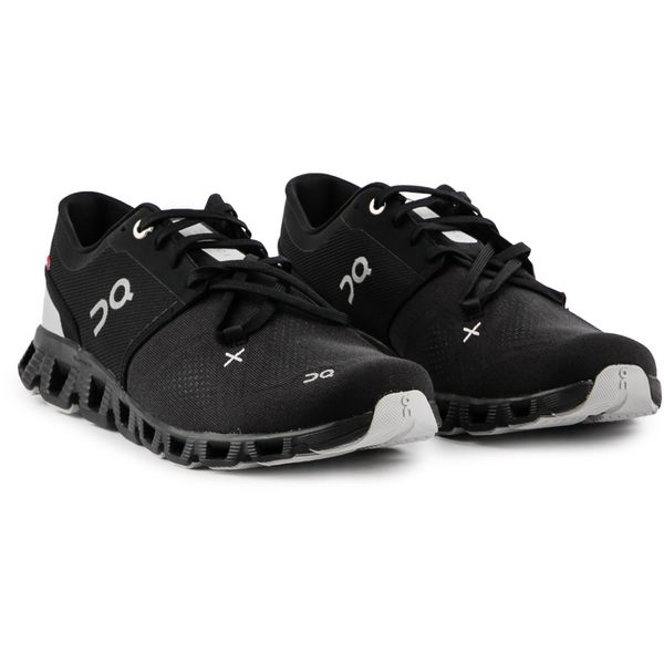 Womens On Cloud X 3 Sneakers In Black | Soletrader