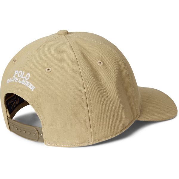 Mens Polo Ralph Lauren Classic High Crown Cap In Khaki | Soletrader