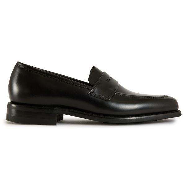Mens Loake Cleveland Shoes In Black | Soletrader