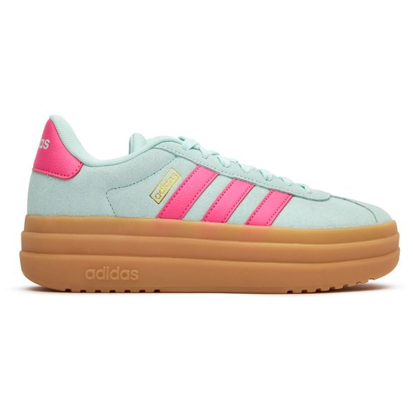 Womens Adidas Court Bold Sneakers In Mint Green/Pink Soletrader