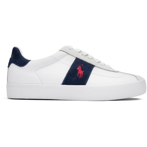 Ralph Lauren Men\'s Canvas Sneakers, White & Navy Polo Ralph Lauren Faxon X Men main image 3