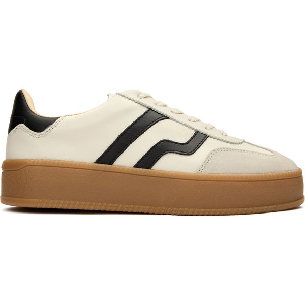 Womens Gant Cuzmani Sneakers In White Black | Soletrader
