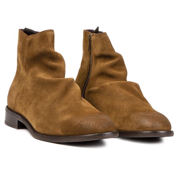 Mens Hudson London Damon Boots In Brown | Soletrader display picture 1
