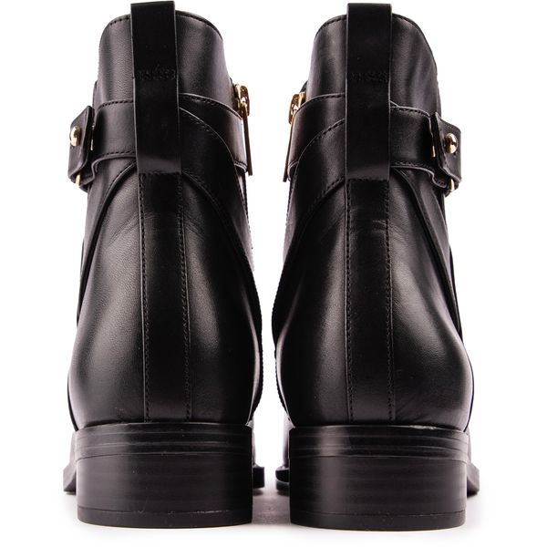 ショートブーツ・ブーティ Michael Kors Woman Flat ankle boots Black 40F4ASFE6S 001 Britt Ankle Boot | Michael Kors [US]