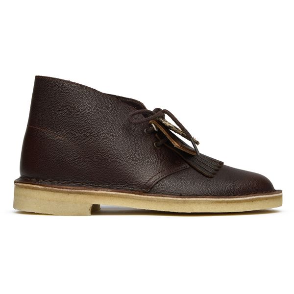Mens Clarks Desert Boots In Brown | Soletrader display picture 1