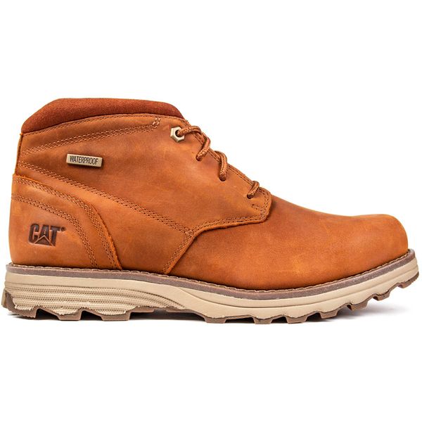 Mens Caterpillar Elude Boots In Brown Soletrader