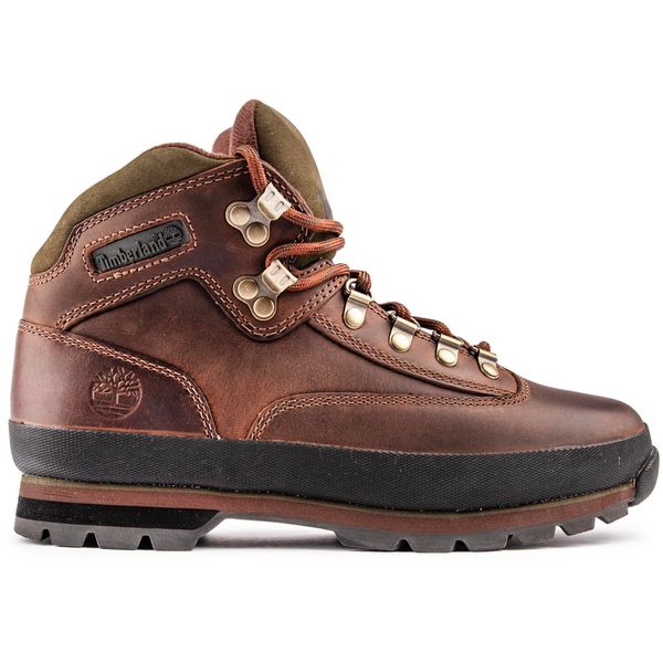 Mens Timberland Euro Hiker Boots In Brown Soletrader