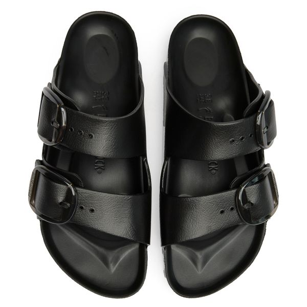 サンダル BIRKENSTOCK Men Sandals 552113 BLACK Black Mens Birkenstock Arizona Big Buckle Sandals In Black