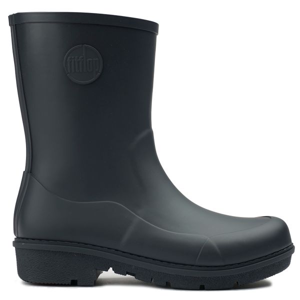 Womens Fitflop Wonderwelly Short Boots In Midnight Navy