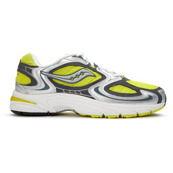 Mens Saucony Grid Jazz 9 Sneakers In Yellow Silver | Soletrader