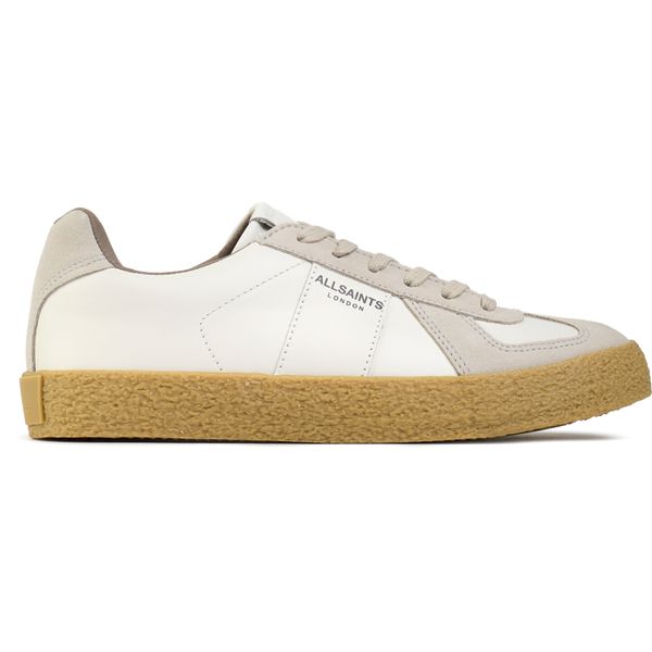 Womens Allsaints Jaimee Sneakers In White | Soletrader