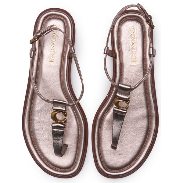 【Coach】 Jessica Sandal レザーサンダル ◆国内発送◆ COACH® Outlet | Jessica Sandal