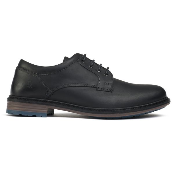 Mens Hush Puppies Julian Shoes In Black | Soletrader display picture 3