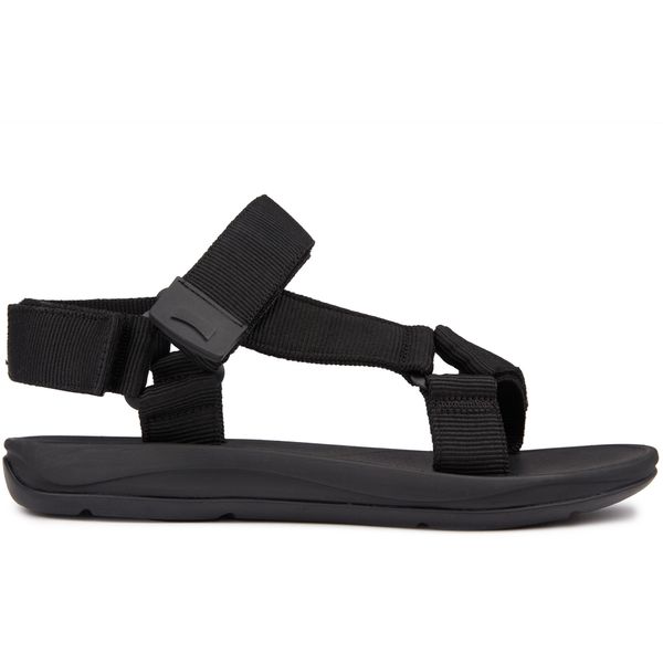 Mens Camper Match Sandals In Black | Soletrader