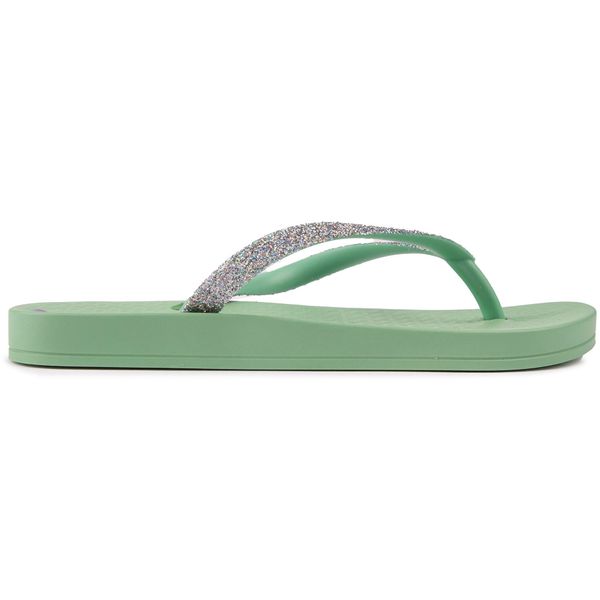 Boys Girls Ipanema Anatomic Glitter Kids Sandals In Mint Soletrader