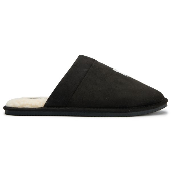 Mens Polo Ralph Lauren Klarence Slippers In Black | Soletrader display picture 1