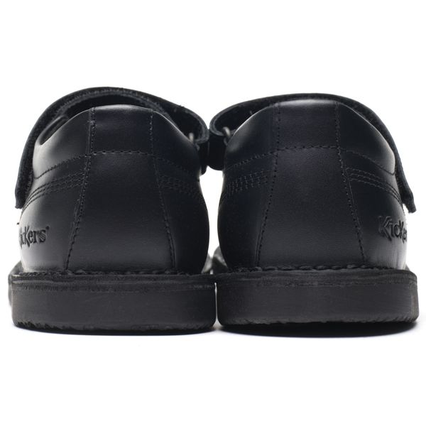 Kickers Mädchen Kopi MJ Brogue Leather Shoes – Mary Jane Schuhe Aus Leder Mit Klett