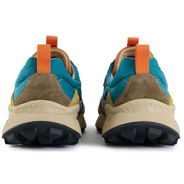 Mens Flower Mountain Lenzan Sneakers In Anthracite/Military