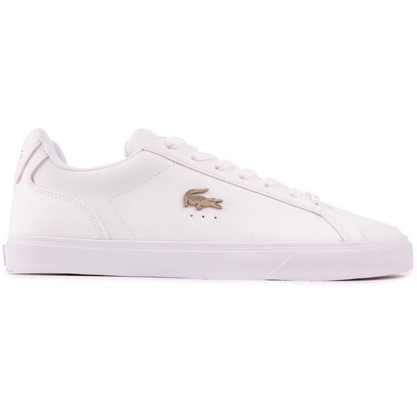Mens Lacoste Lerond Pro Sneakers In White | Soletrader