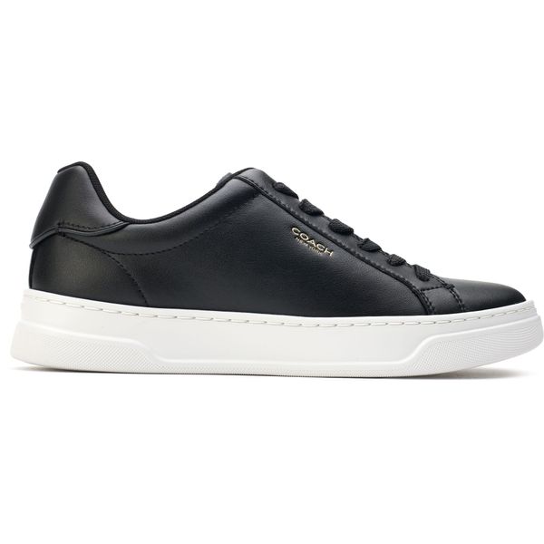 Womens Coach High Line Sneakers In Black | Soletrader