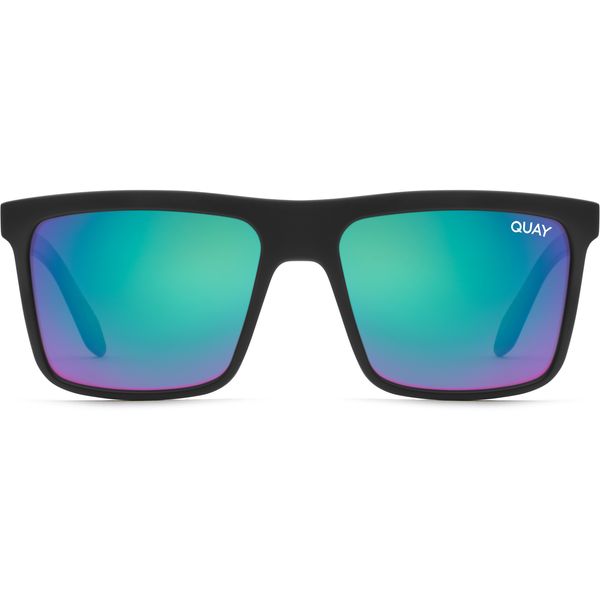 Mens & Womens Quay Let It Run Sunglasses In Black Smoke  display picture 1