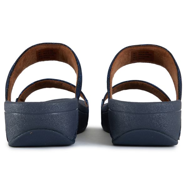 Womens Fitflop Lulu Glitz Sandals In Blue | Soletrader
