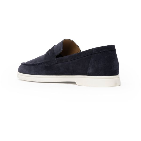 Mens Rodd & Gunn Marsden Bay Loafers In Navy | Soletrader display picture 1