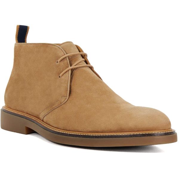Mens Dune London Colten Chukka Boots In Brown Soletrader